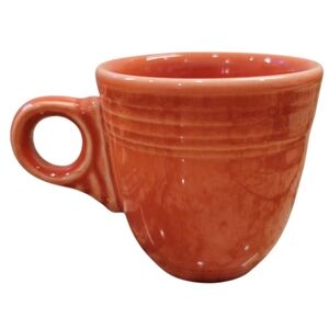 Flat Demitasse Cup Only Persimmon